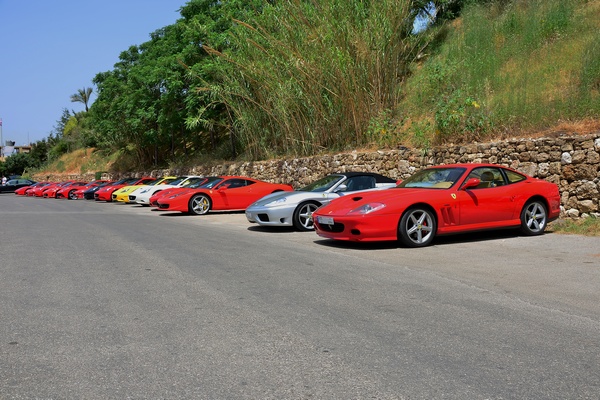Ferrari Lebanon Gathering at Edde Sands